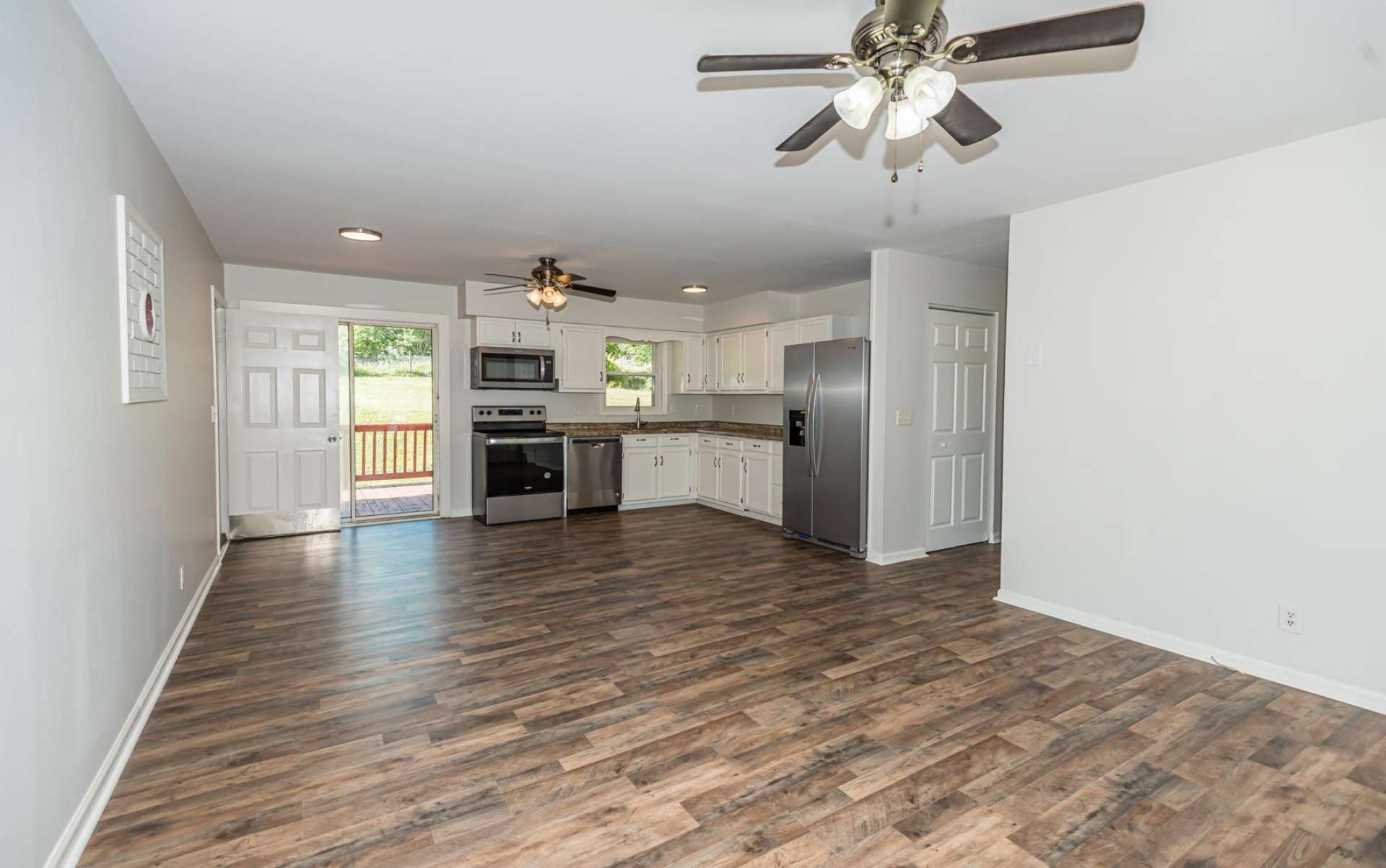 Walk into the living the great room and enjoy the spacious living areas this home offers.