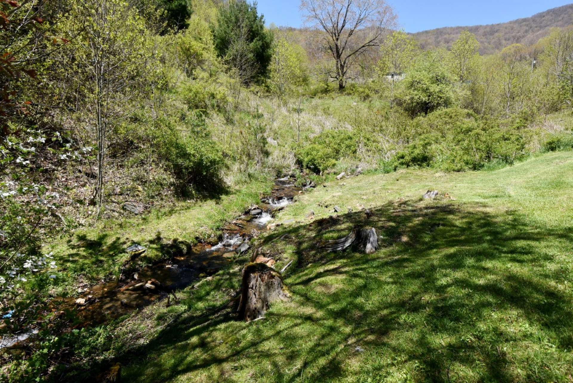 ...Relax by the small mountain stream.