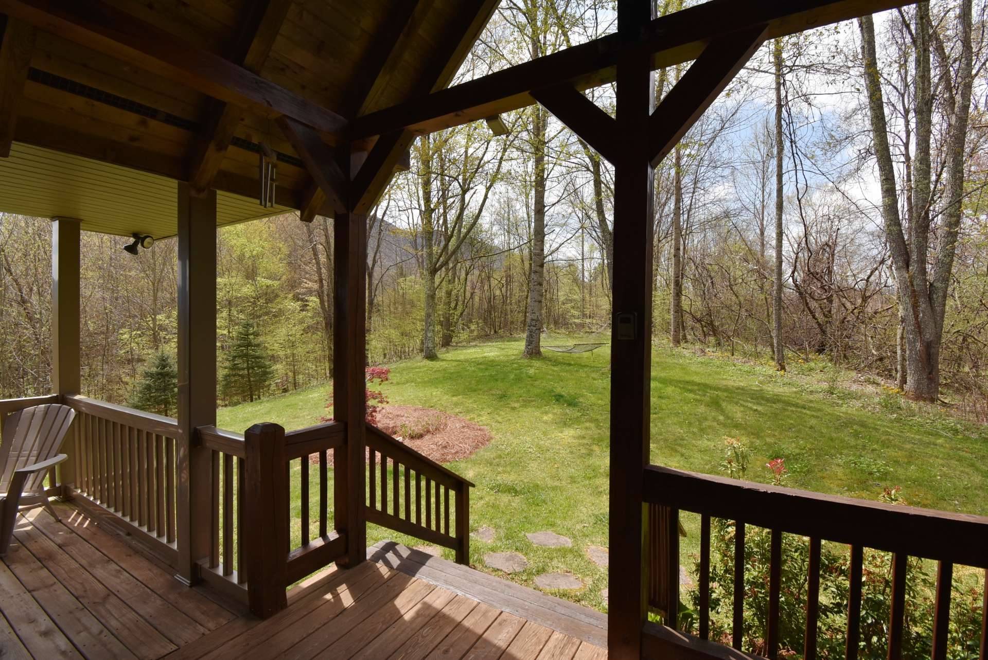 Or, simply relax with sounds of birds singing and the  gentle mountain breezes whispering through the trees.