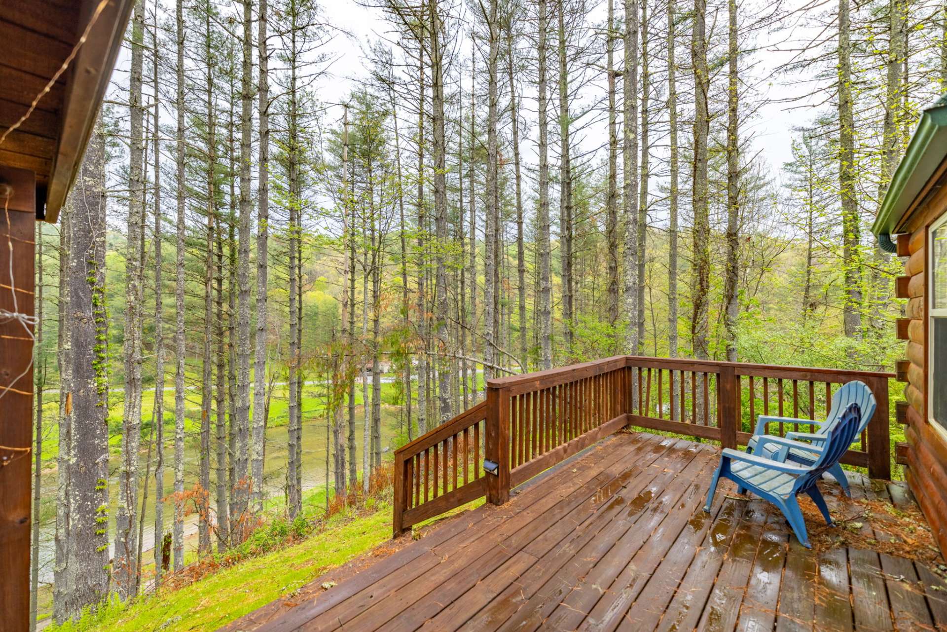 Both homes feature open and covered deck space