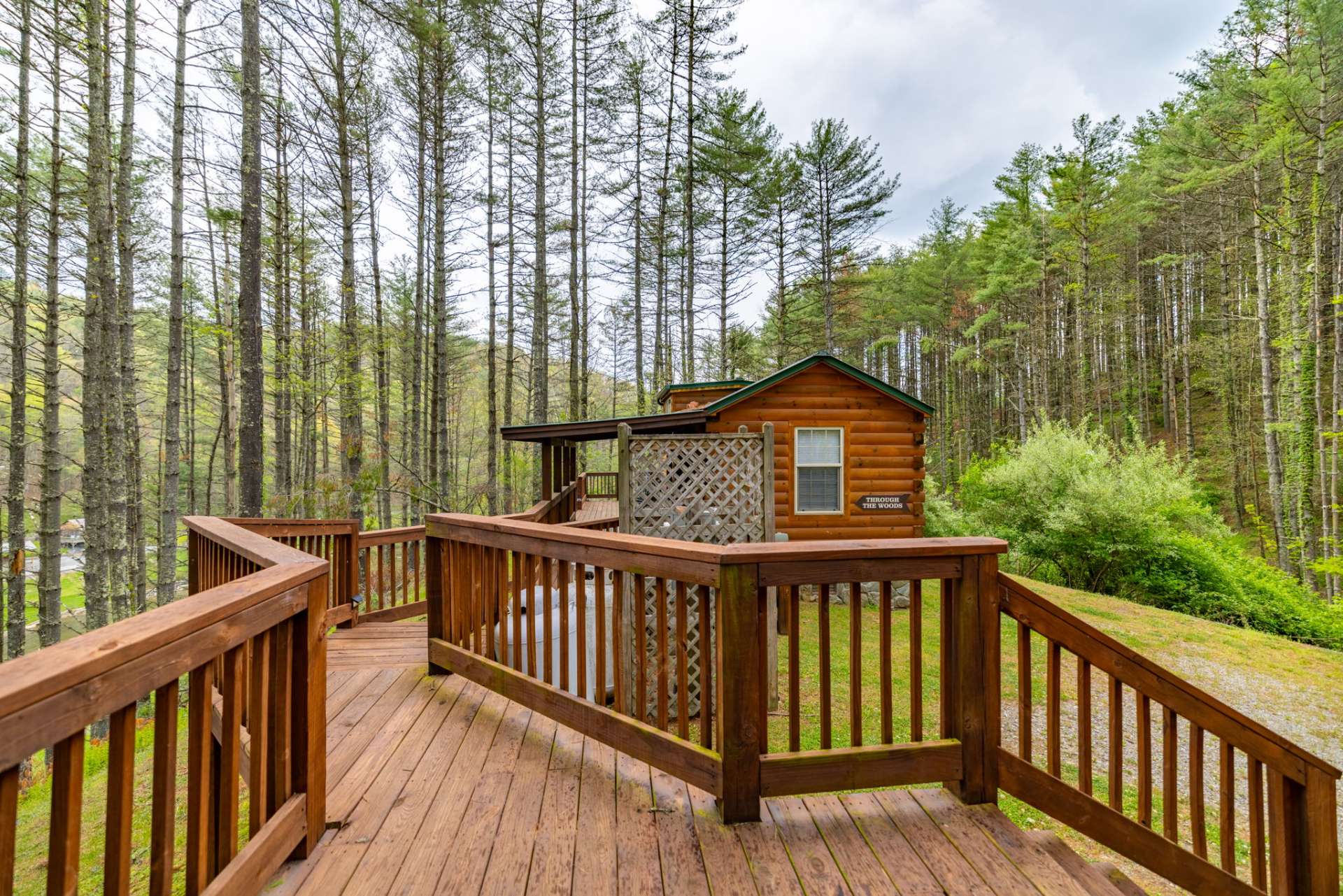 Connective decking to provide easy access for friends and family to gather