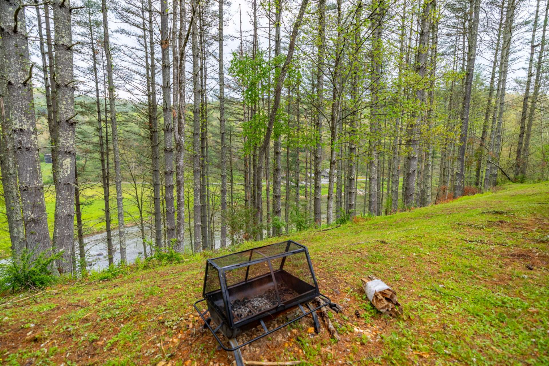 Your firepit to enjoy a cool evening on the river under the stars
