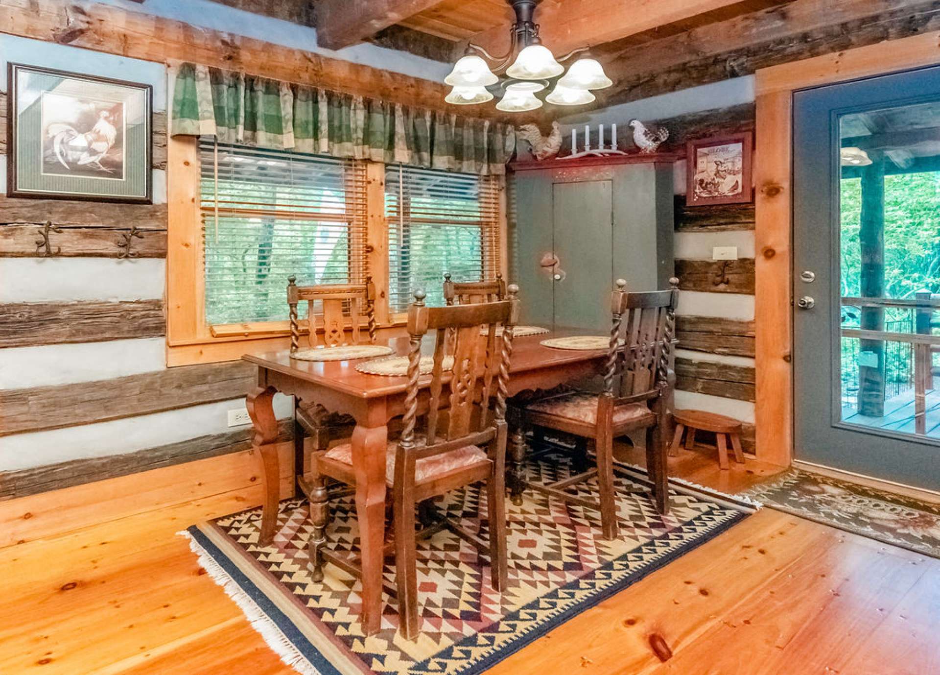 You'll savor the holiday dinner memories at your mountain cabin for years to come!