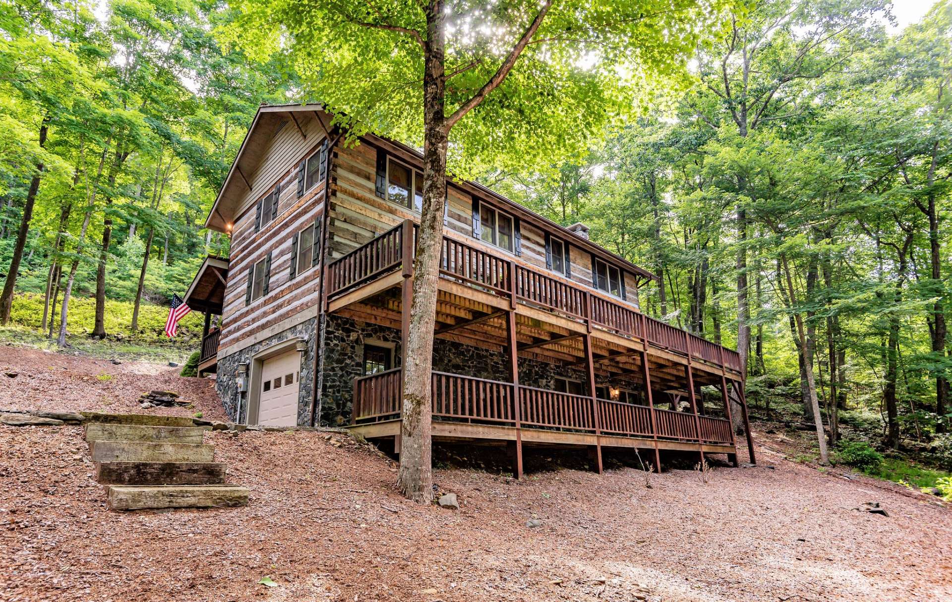You will love the multiple decks and porches to entertain large groups of family and friends.