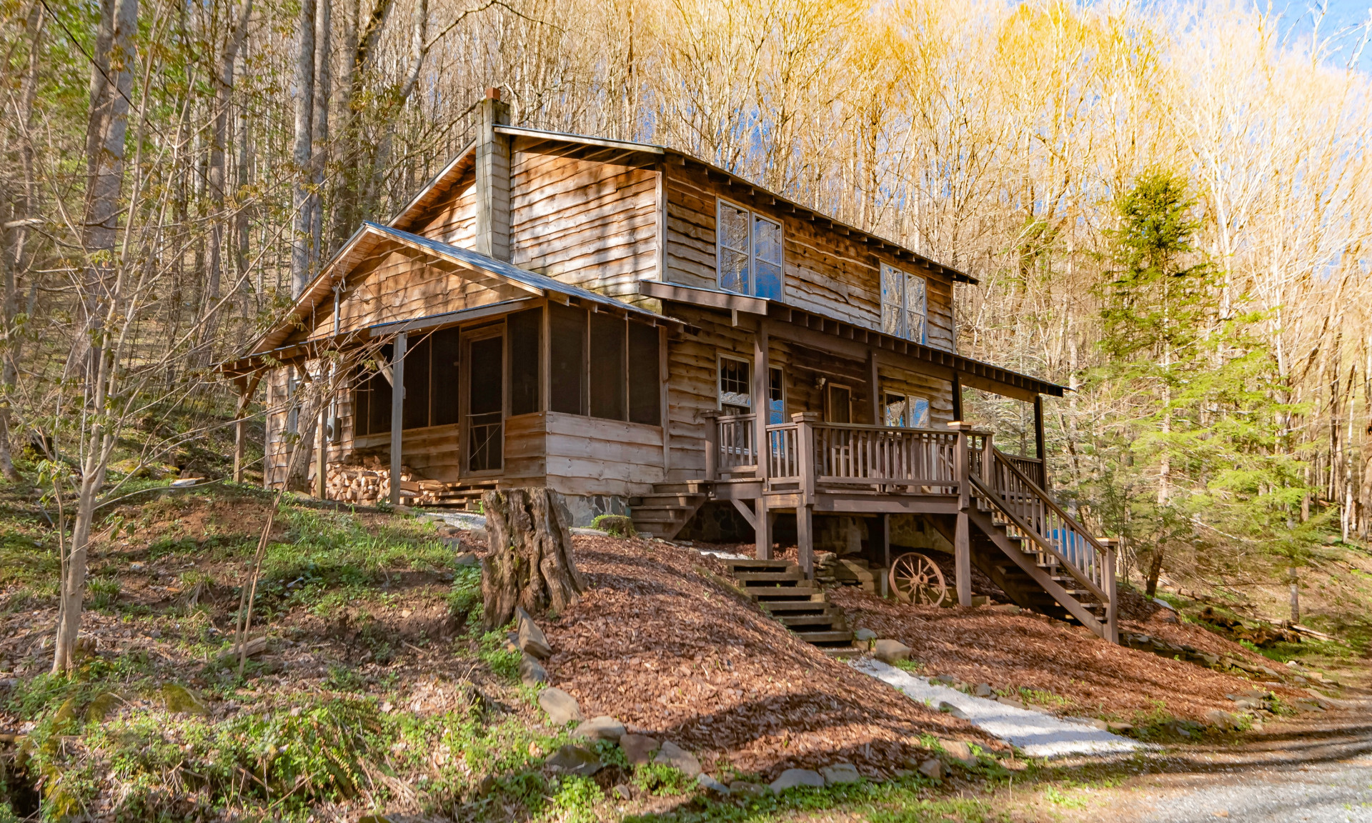 Rustic Mountain Cabin NC