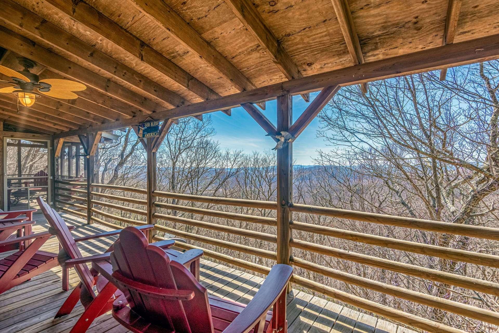 Blue Ridge Mountain views will make your heart go pitter patter!