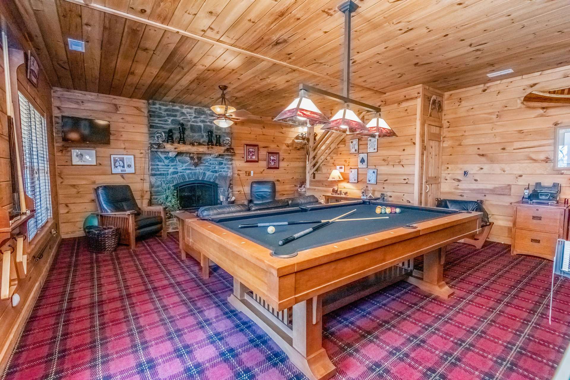 Even the lower level's ceilings have a bit more head space making this a unique feature in this spacious home.