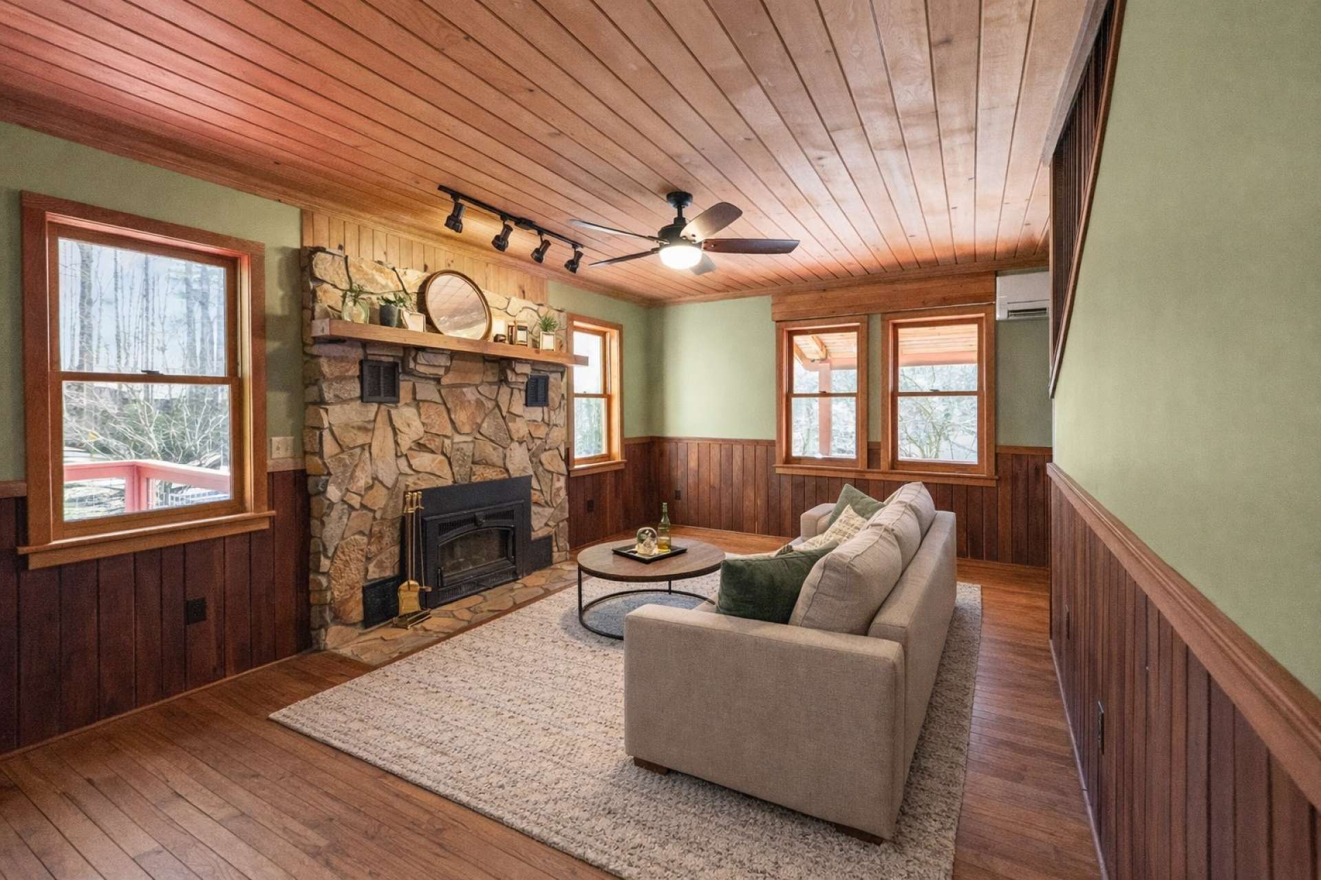 Virtually Staged Living area