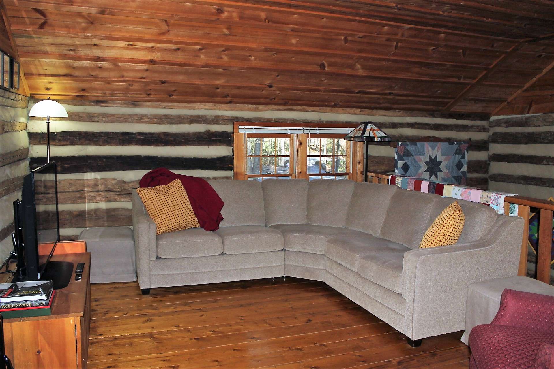 Plenty of space for an additional sleeping area.