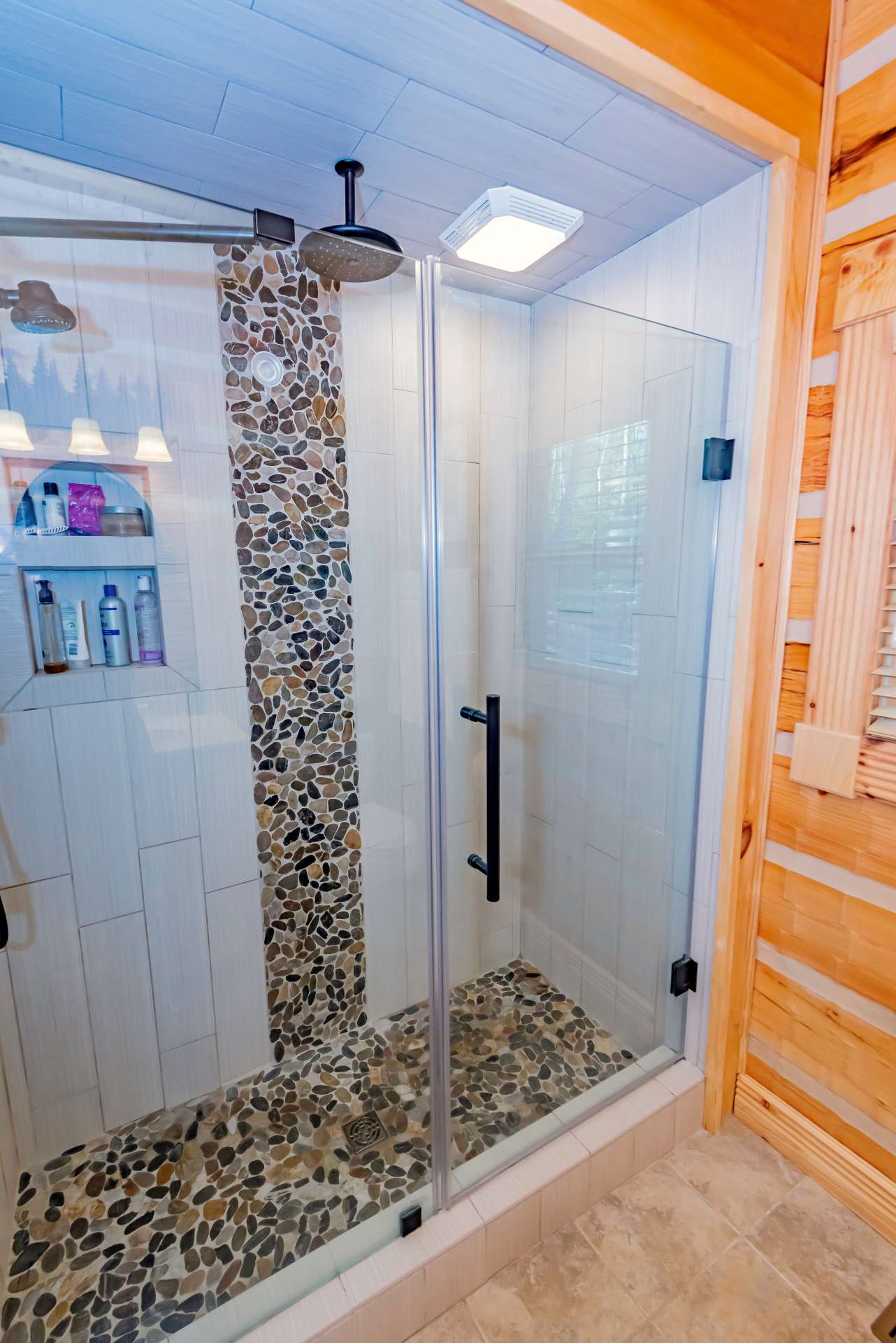 You will love the walk-in tiled shower in the master bath.