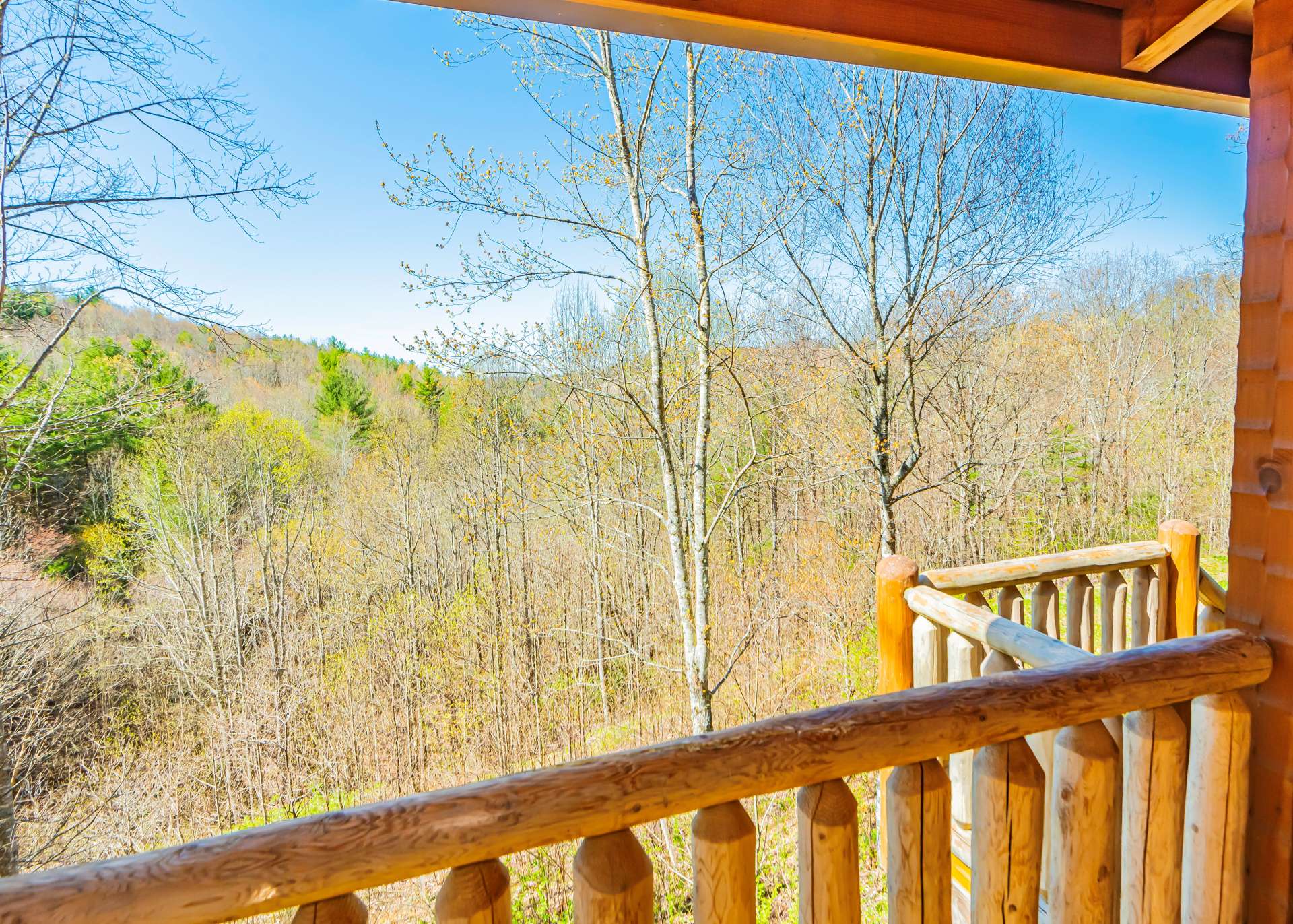 You can almost feel the mountain breezes and hear the sounds of songbirds.  This is what you are looking for in a mountain retreat.