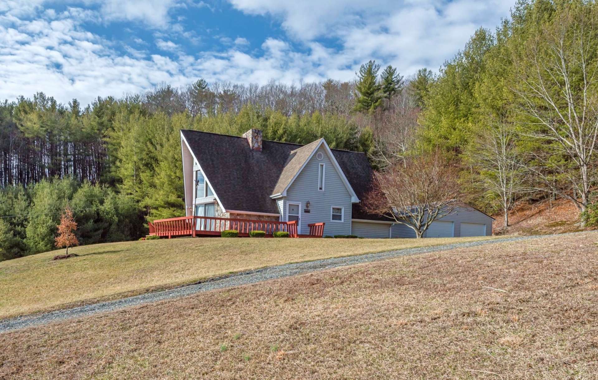 Offered at only $300,000, this mountain chalet with 5+ acres and convenient Southern Ashe County location is ideal for your High Country retreat or primary residence. Call today for additional information or an appointment to view listing B165.
