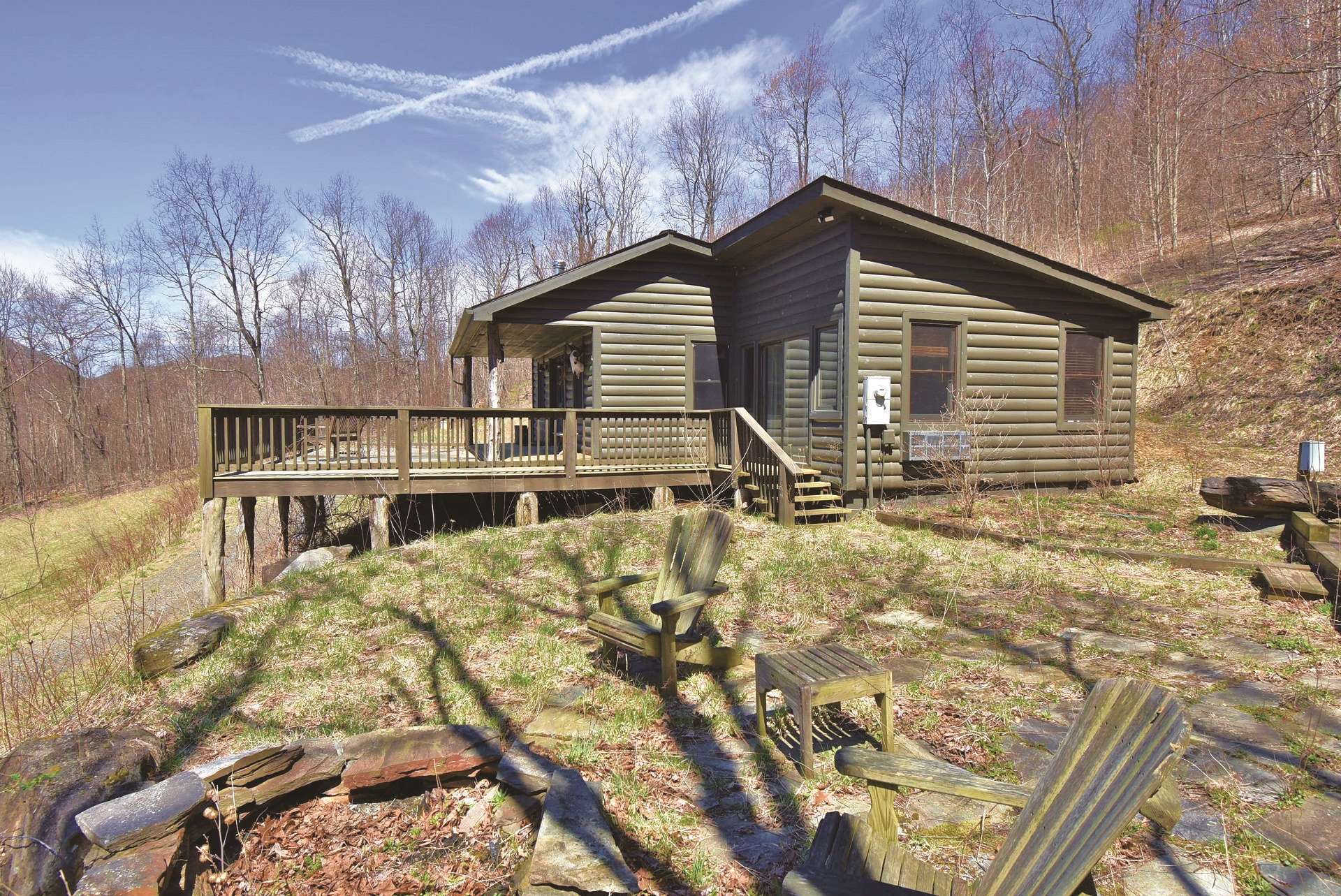 Offered at $900,000, this private 110+ acre estate features a 2-bedroom, 1-bath cabin, two barns, pastures, woodlands, creeks, ponds, multiple additional building sites, views, abundant wildlife, and a Southern Ashe County location just minutes to West Jefferson, Boone, and other High Country destinations. Perfect for your NC mountain retreat, full time residence, farm for your horses or other livestock, and a great space for your own vineyard. Come take a look! C132