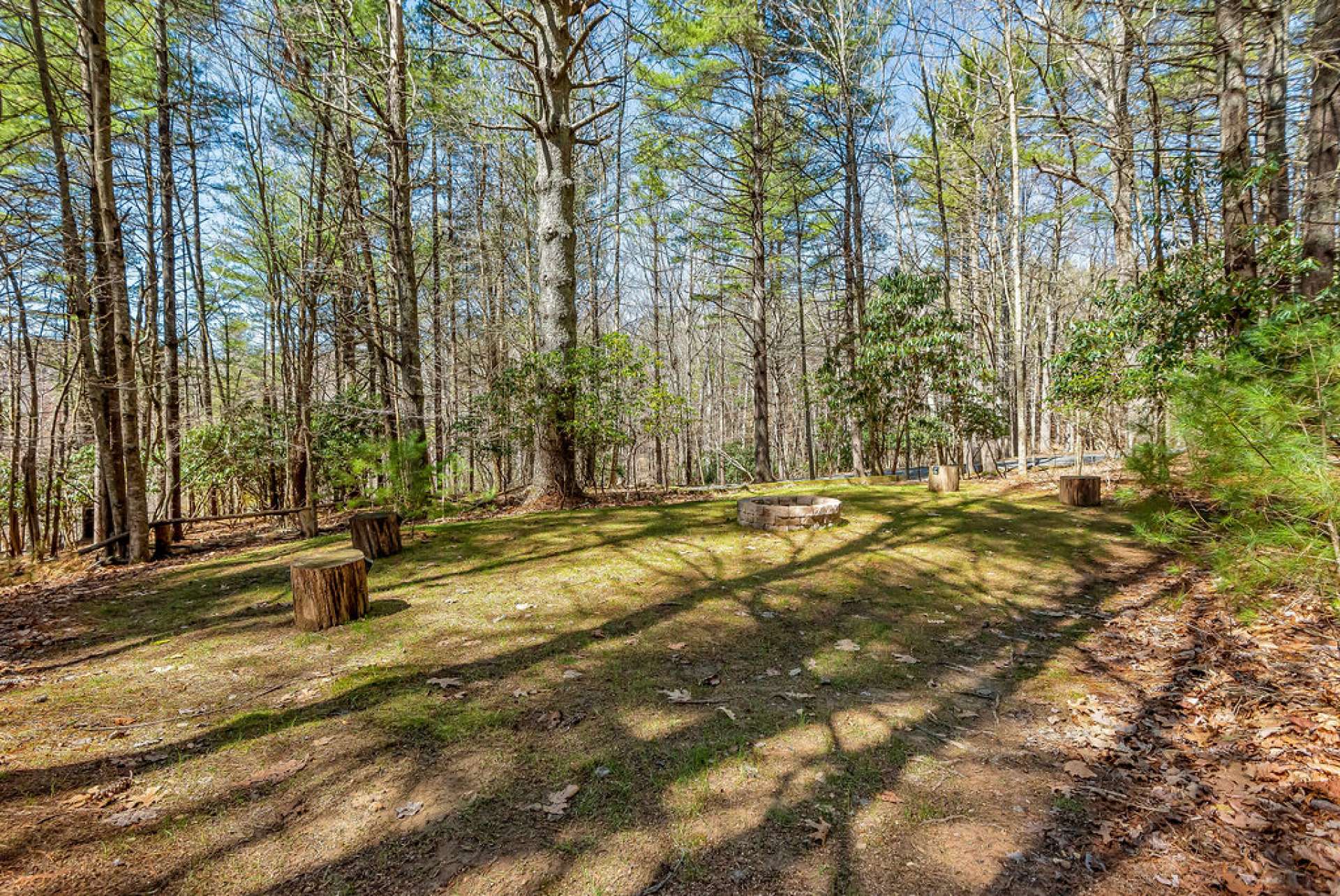 This expansive yard is perfect for pets, children, and cultivating your own woodland garden oasis.