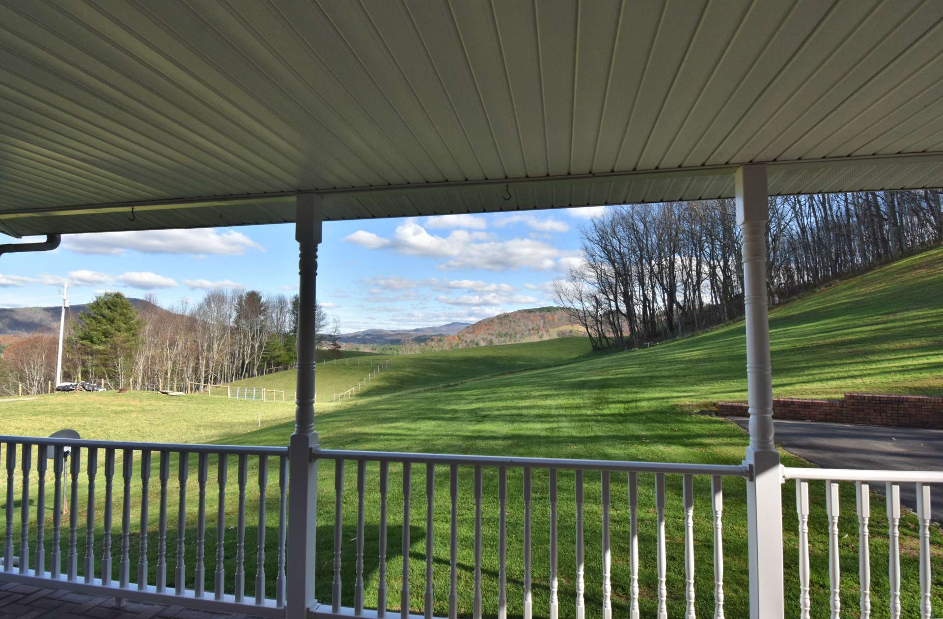 Enjoy fabulous sunrises from the covered back porch.