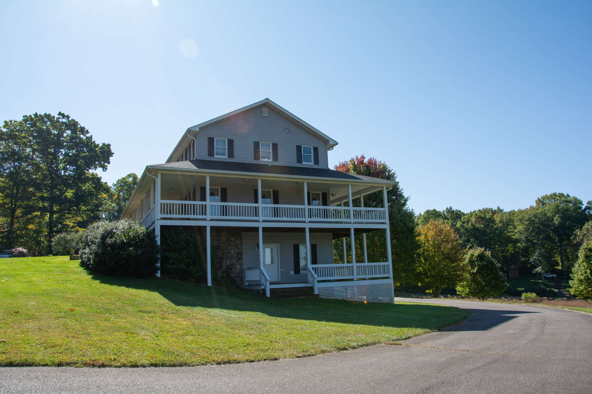 The lower driveway provides easy access to the basement level which can be entered on the side or the back. If you need additional living space, the basement offers 1347 sq. ft. ready to finish.