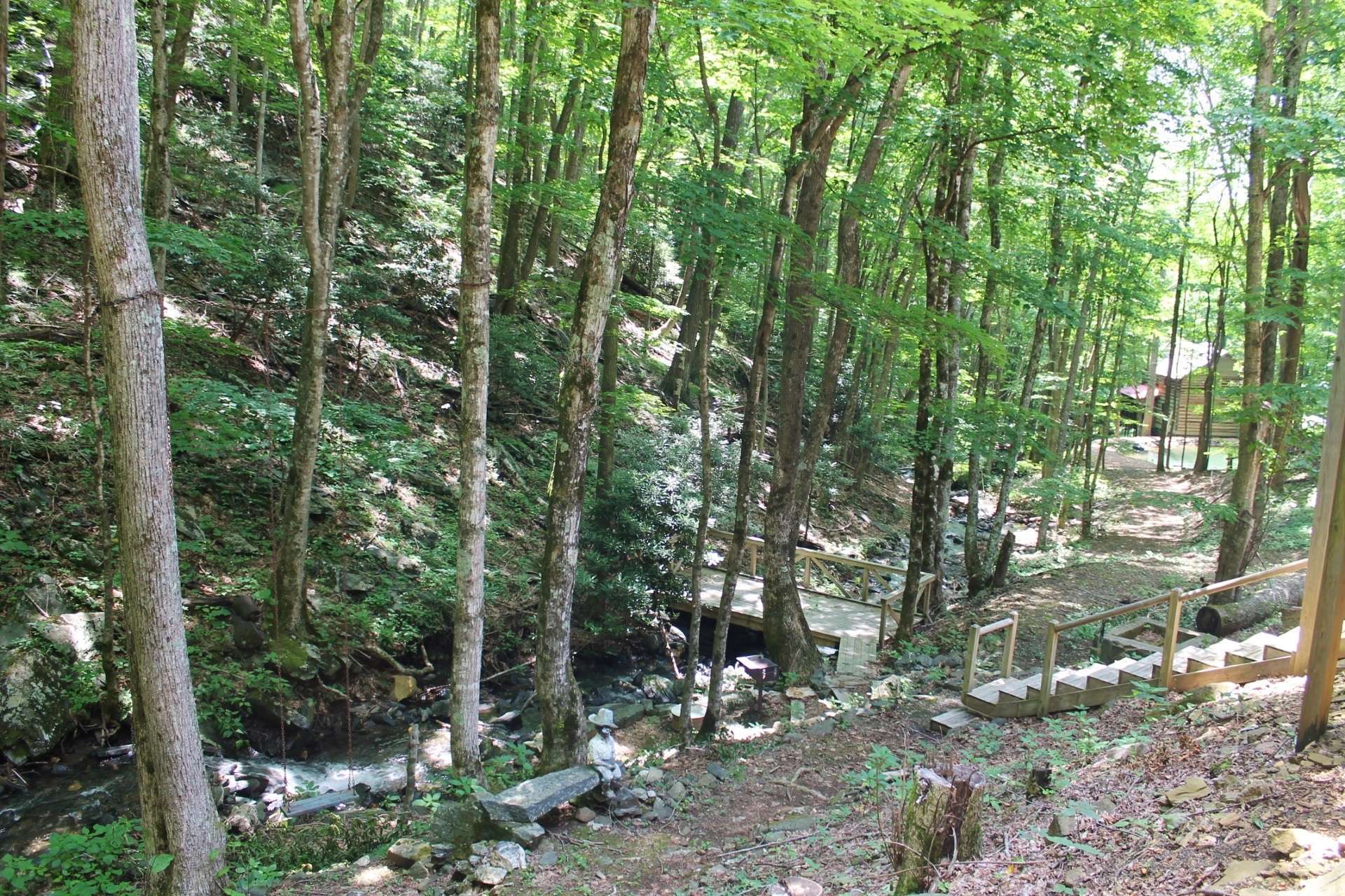 Imagine the kids, young and old, enjoying warm summer days down by the creek.