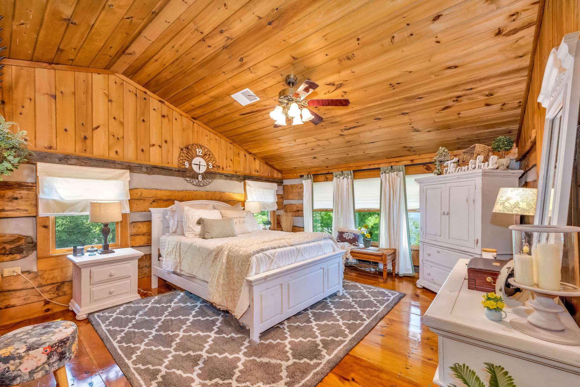 A second bedroom offers a private retreat with space to unwind and relax in comfort.