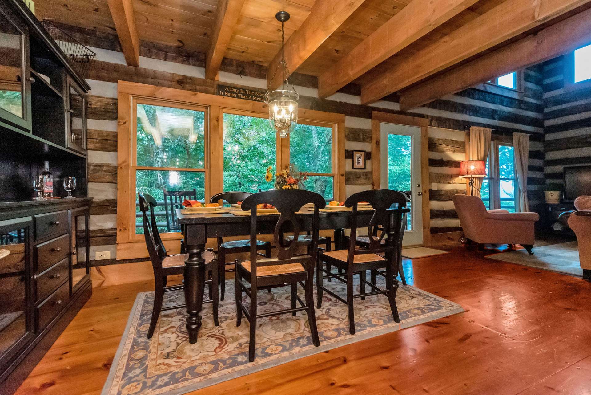You will enjoy entertaining and hosting dinner parties, for years to come, in this dining area featuring large windows looking out to the open back deck.