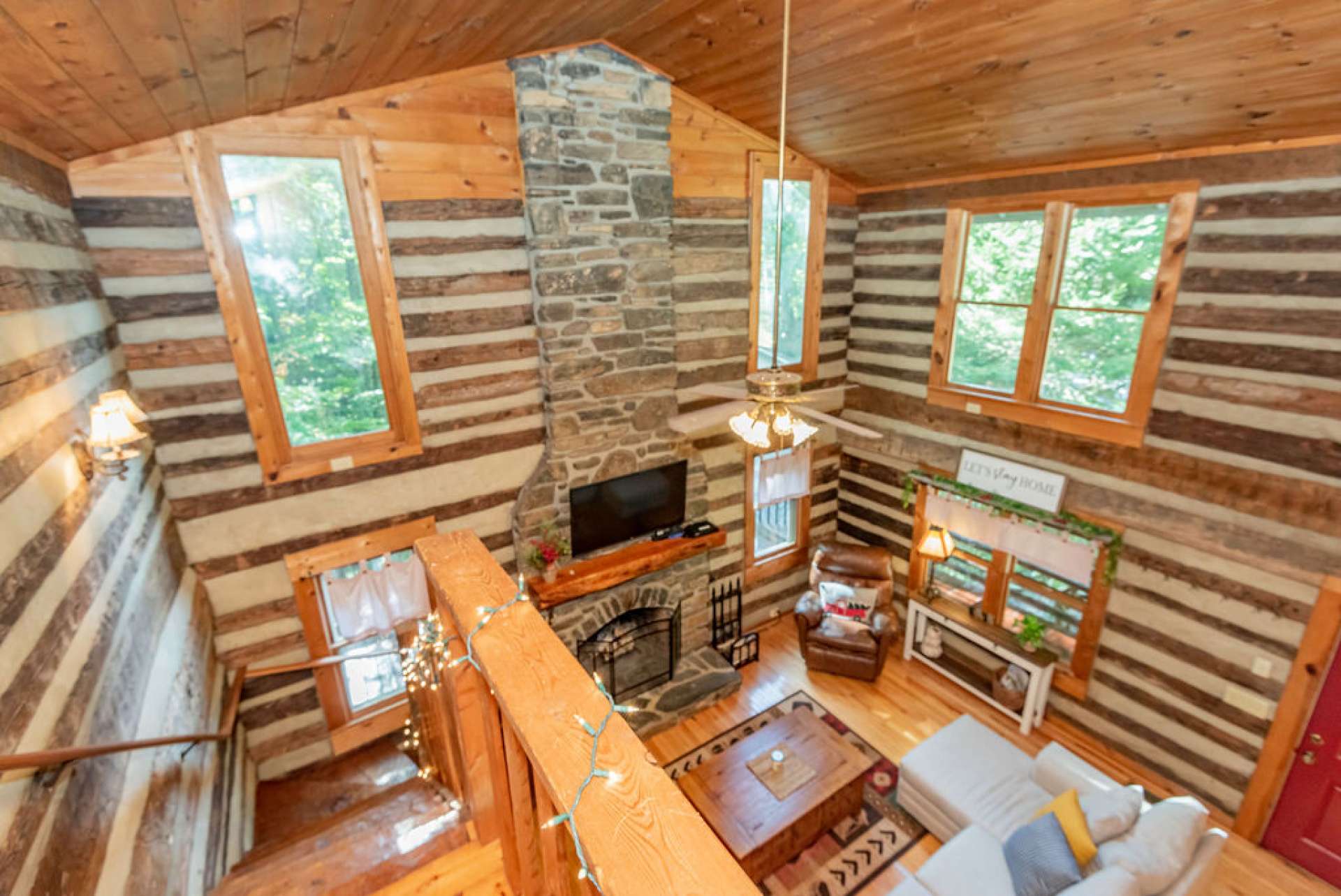 Let the sun shine in! This home is truly unique with all the windows allowing you to enjoy the outdoor scenery throughout all four seasons in the North Carolina Mountains.