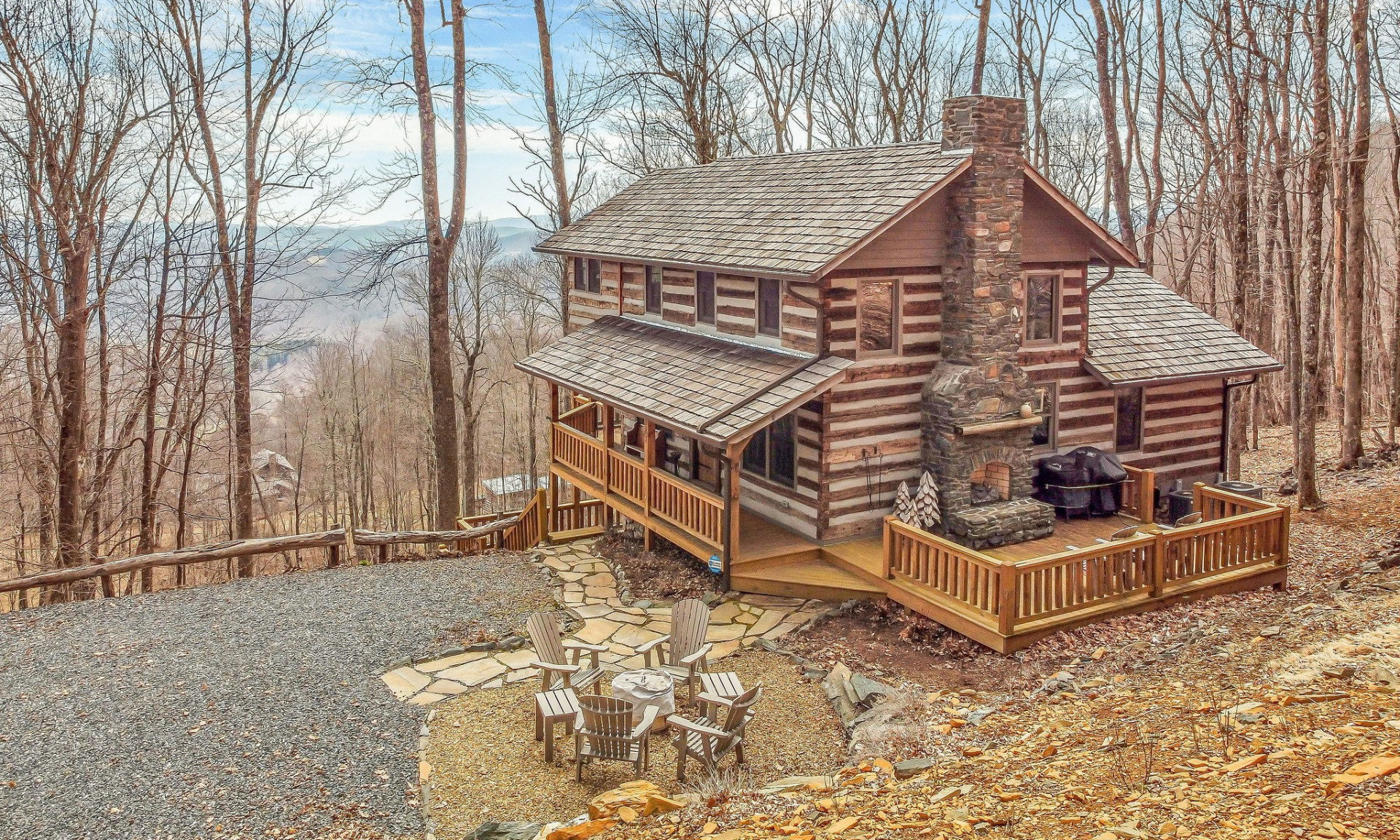Enjoy secluded end-of-road privacy.