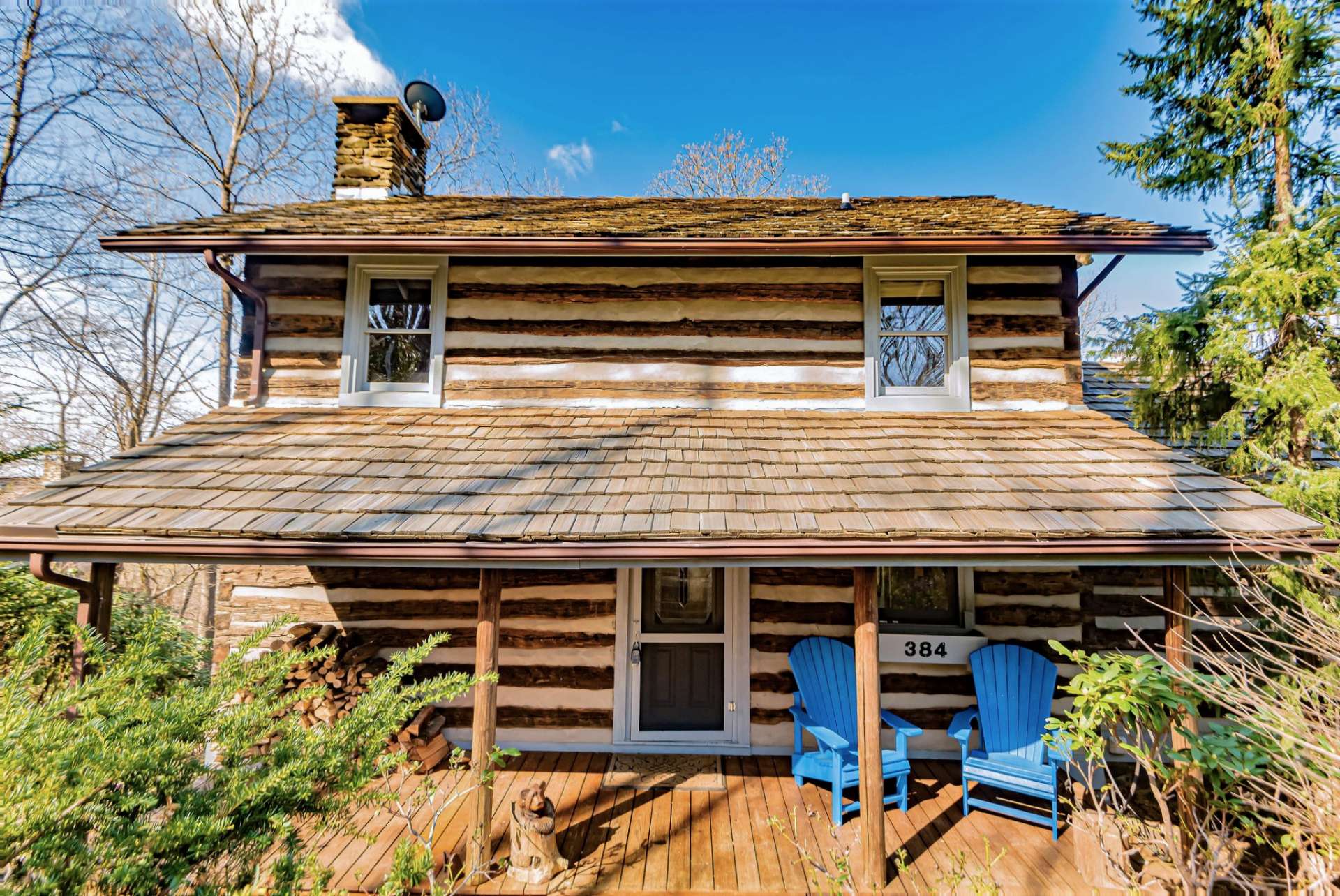 A covered front porch is a welcome invitation for all to enter.