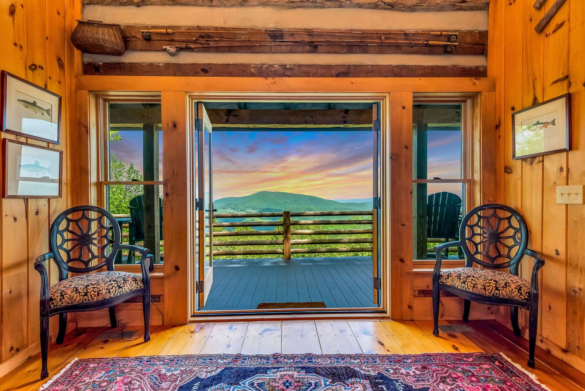 Imagine waking up to colorful sunrises each morning... a beautiful way to start your day.