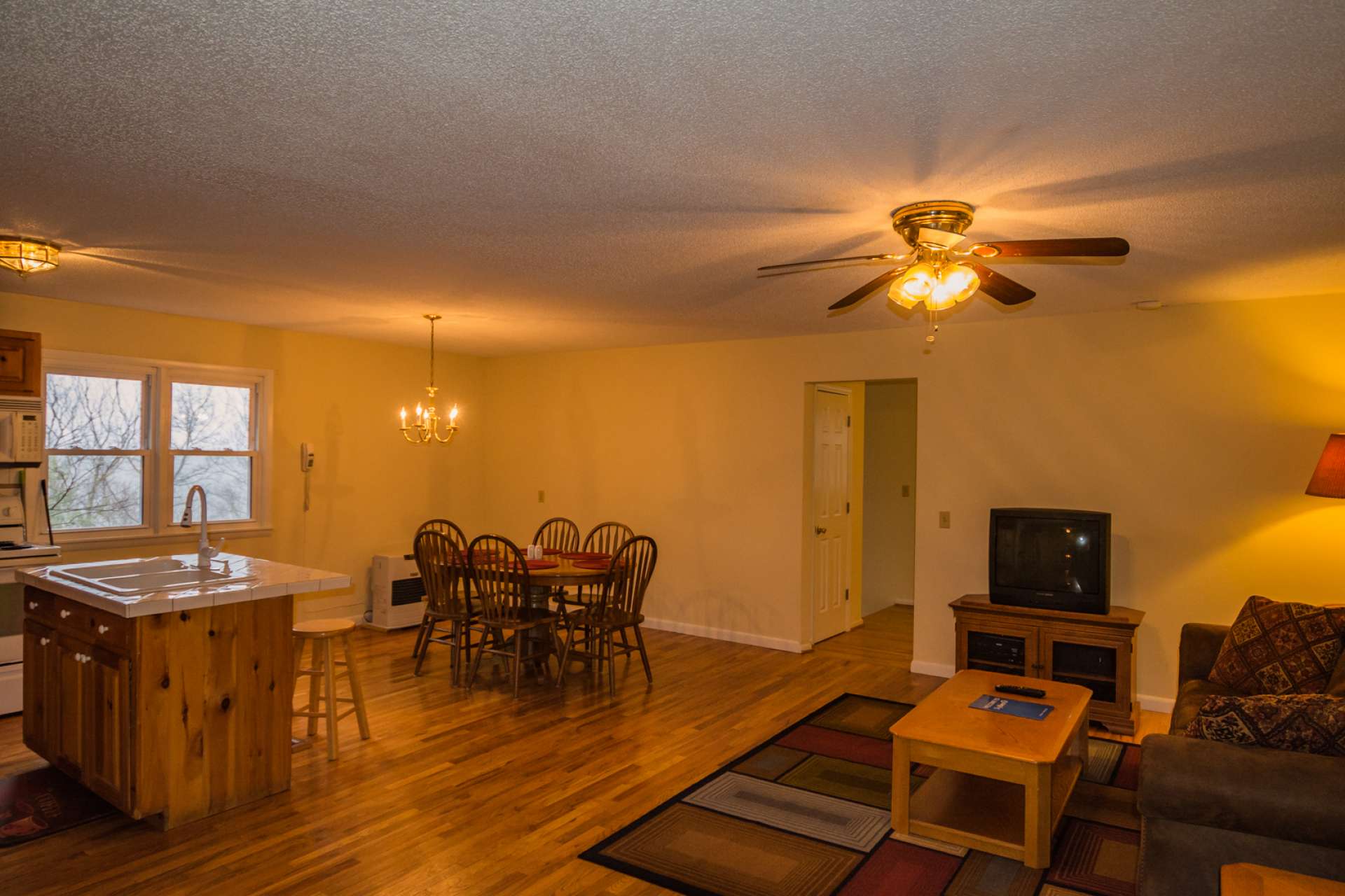 With the kitchen and dining open to the living area, this home is perfect for Holiday gatherings or other special occasions.