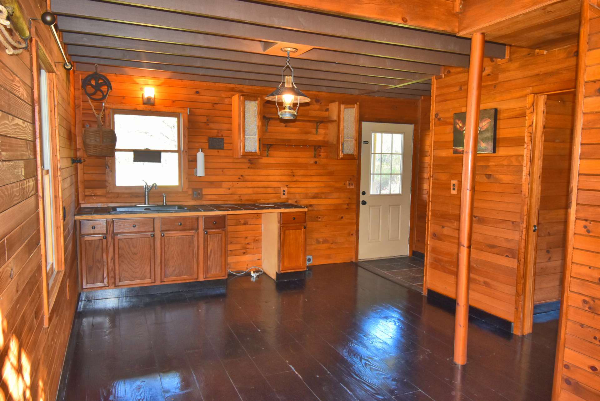 The kitchen is amply sized with range and dishwasher coming soon.