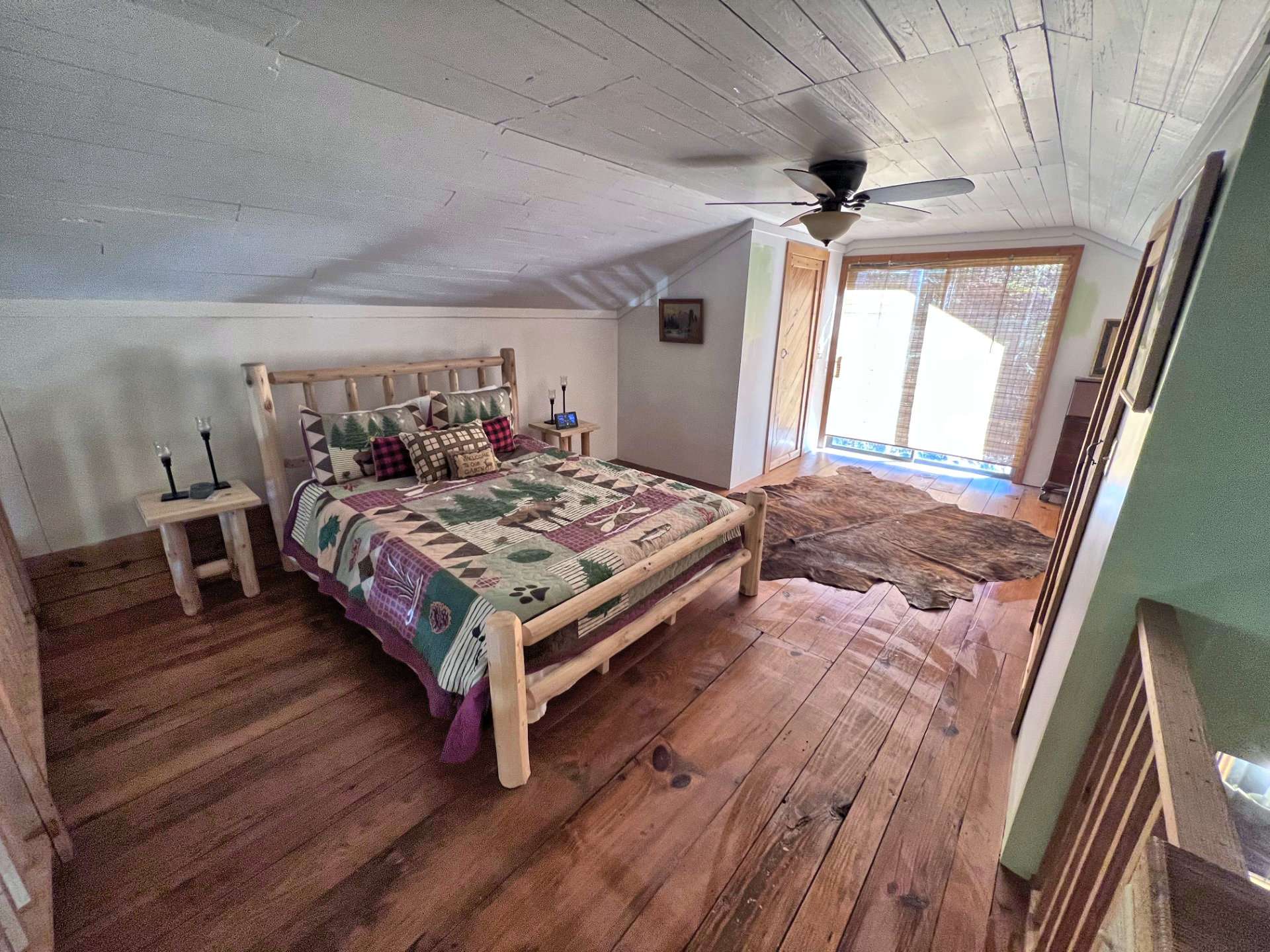 Bedroom in loft