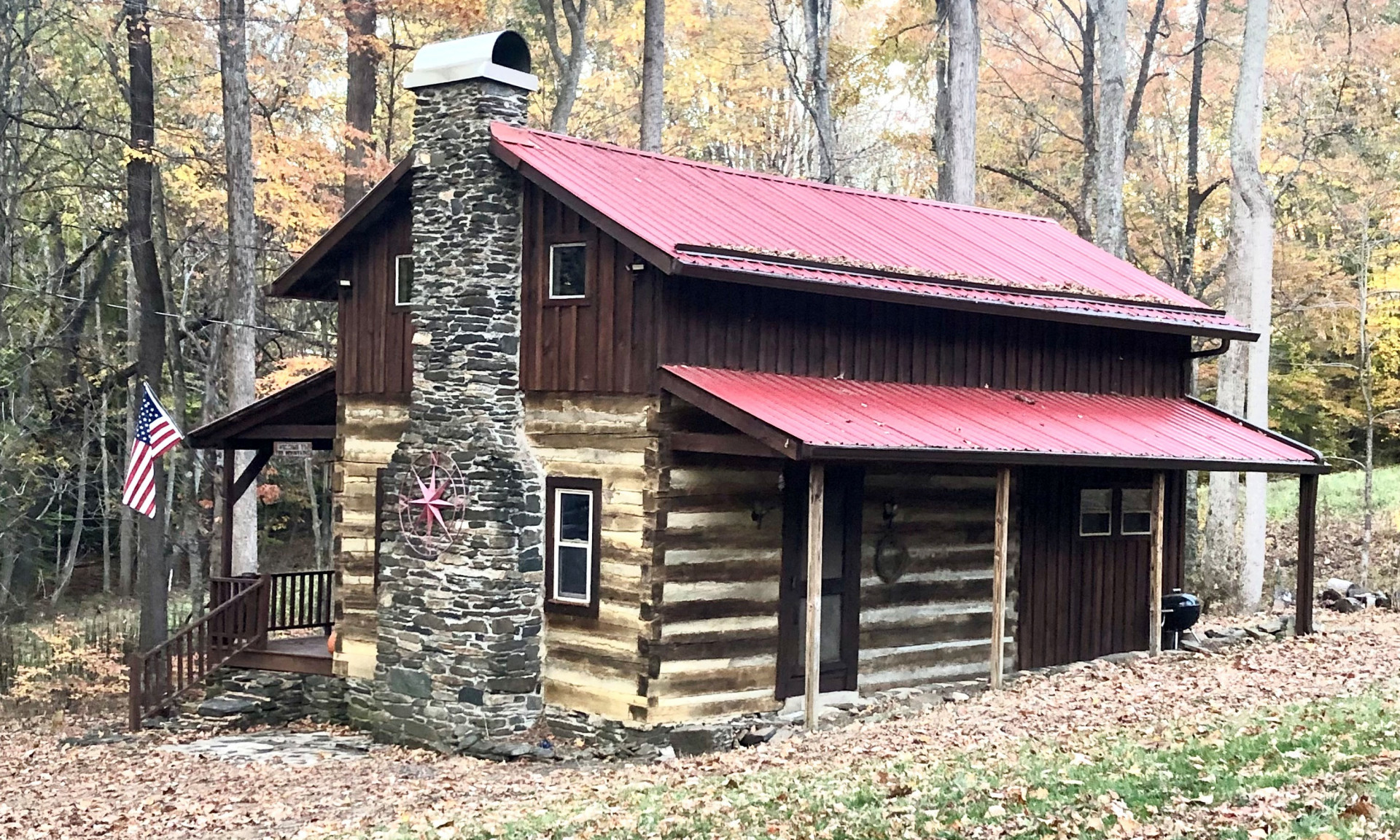 Vintage NC Mountain Log Cabin